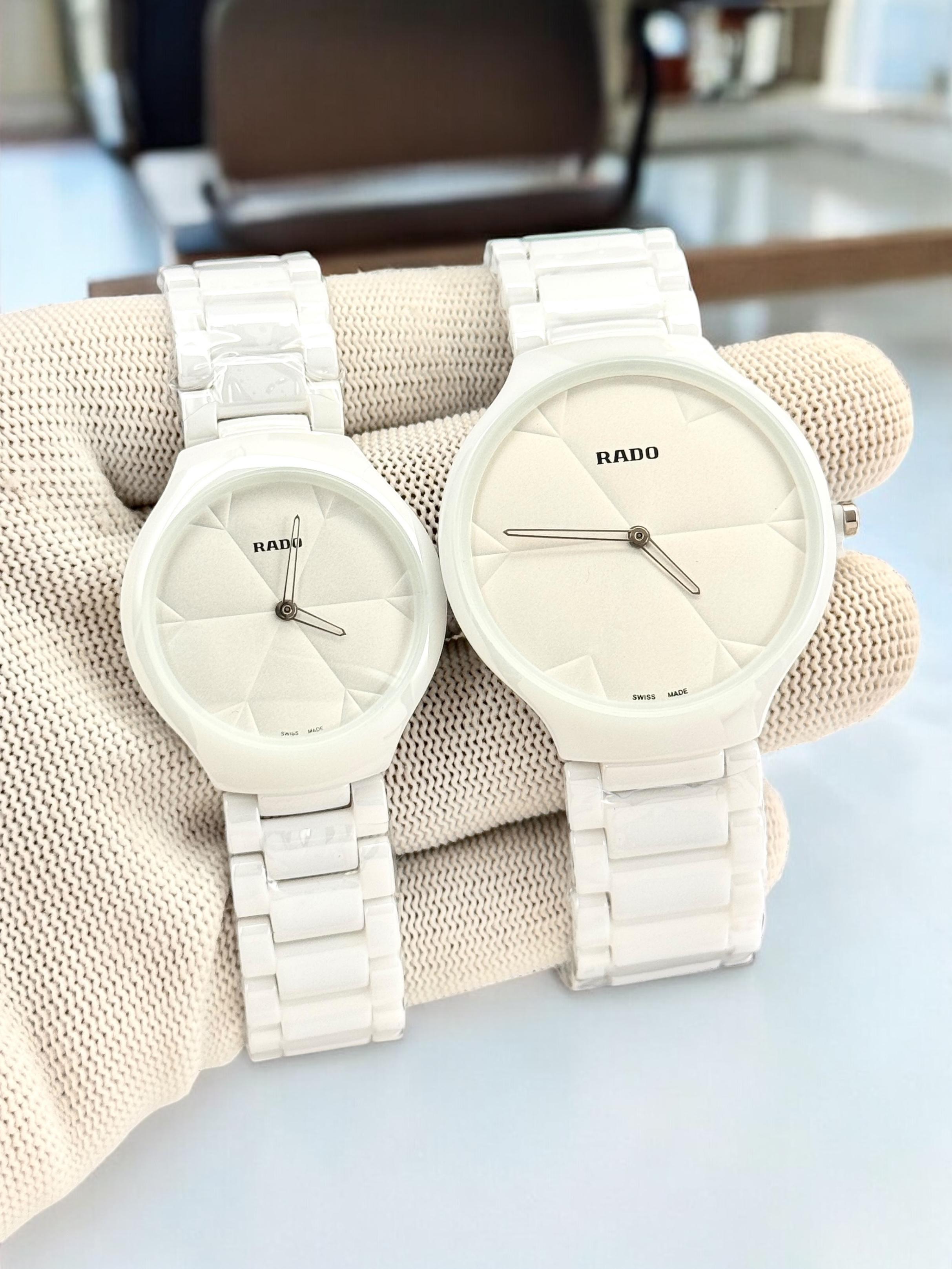 Rado Ceramic Couple Watch in Chain